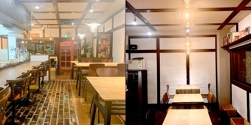 熊本のイタリアン、ヨーロッパ食堂ジュール　店内